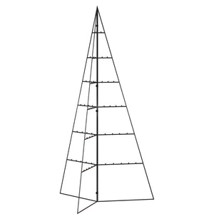 Schwarzer Metall Weihnachtsbaum 140cm