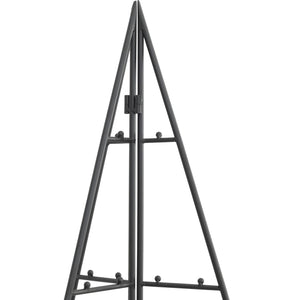 Schwarzer Metall Weihnachtsbaum 140cm