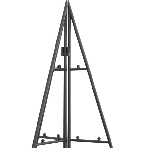 Schwarzer Metall Weihnachtsbaum 140cm