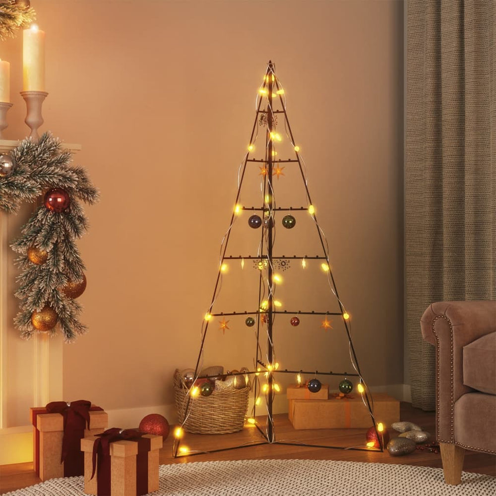 Schwarzer Metall Weihnachtsbaum 140cm