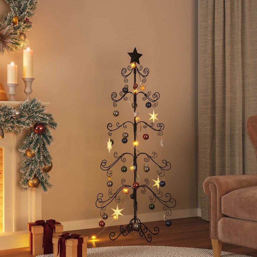 Schwarzer Metall Weihnachtsbaum 150cm