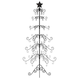 Schwarzer Metall Weihnachtsbaum 215cm