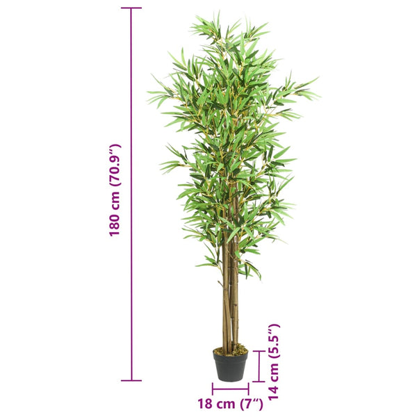 Künstlicher Bambusbaum, 180 cm hoch