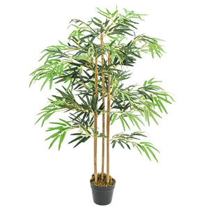 Künstlicher Bambusbaum, 120cm, 730 Blätter