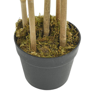 Künstlicher Bambusbaum, 120cm, 730 Blätter