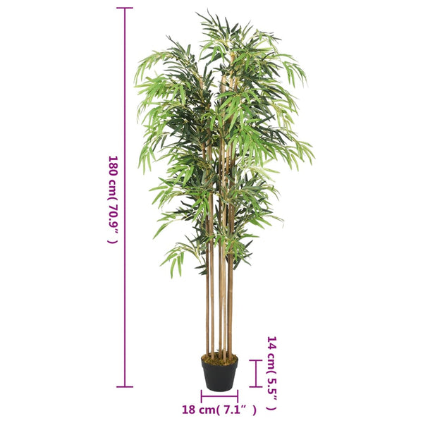 Künstlicher Bambusbaum, 180 cm