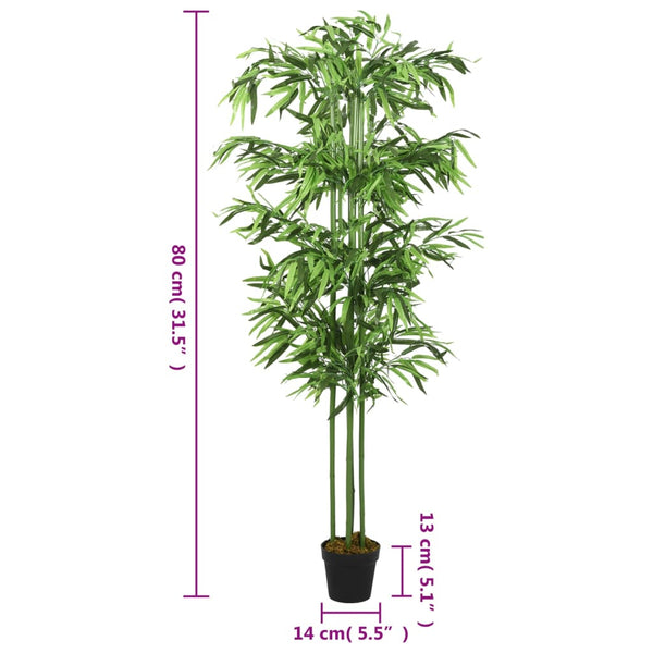 Künstlicher Bambusbaum, 80cm