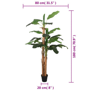Künstlicher Bananenbaum 180cm