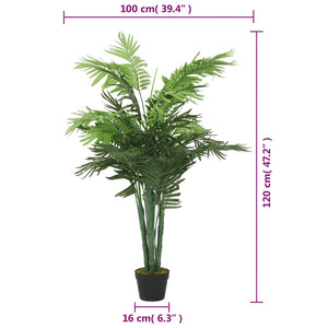 Künstliche Palme, 120 cm, 28 Blätter