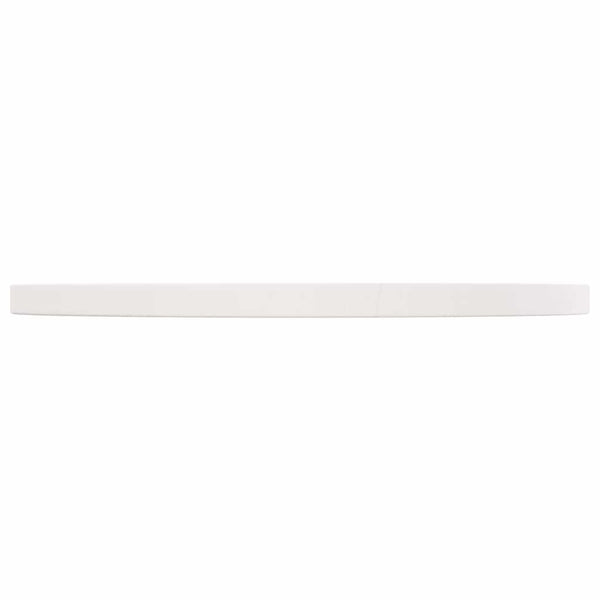 Tischplatte Rund Weiß Ø50cm Kiefer Massivholz