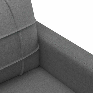 Dunkelgrauer Stoff Sofasessel 60 cm