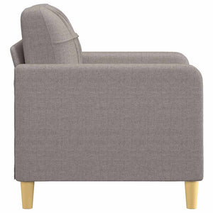 Taupe Stoff Sessel 60 cm