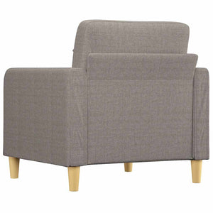 Taupe Stoff Sessel 60 cm