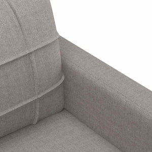 Taupe Stoff Sessel 60 cm