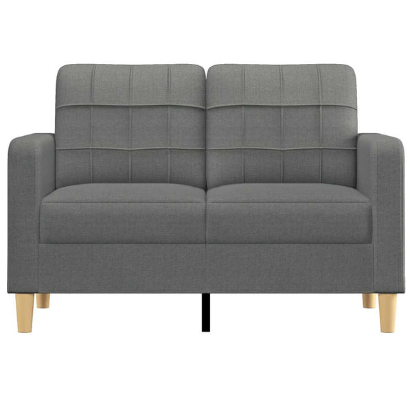 Dunkelgraues 2-Sitzer Sofa, 120cm