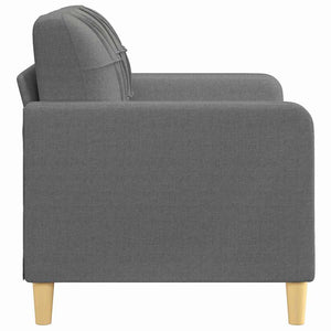 Dunkelgraues 2-Sitzer Sofa, 120cm