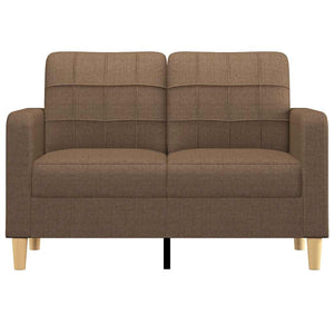 Braunes 2-Sitzer Sofa, 120 cm
