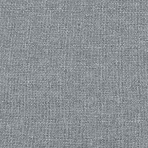 Canapé 3 places vidaXL gris clair 180 cm tissu