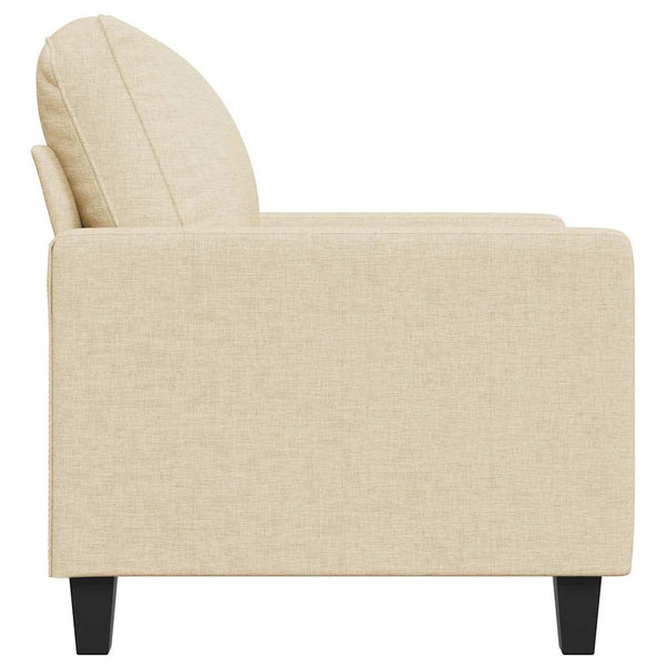 Sessel Creme Stoff 60 cm