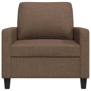 vidaXL Fauteuil marron 60 cm Tissu
