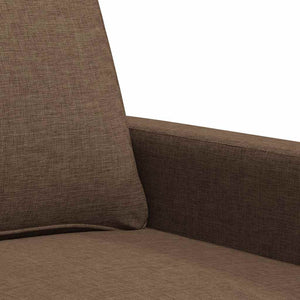 vidaXL Fauteuil marron 60 cm Tissu