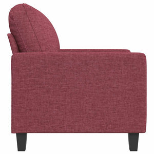 vidaXL Armchair Wine Red 60 cm Fabric