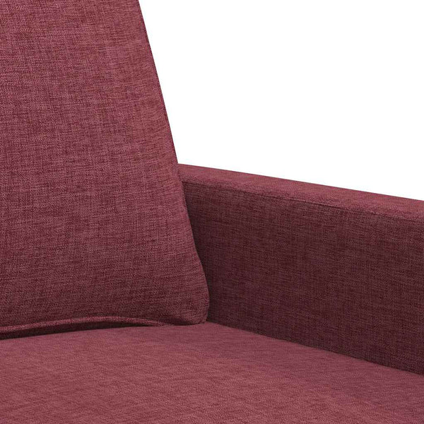 vidaXL Armchair Wine Red 60 cm Fabric