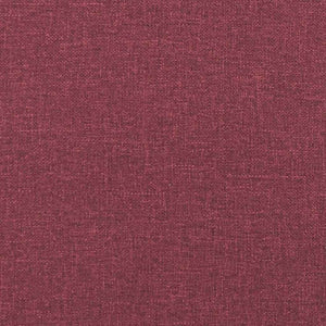 vidaXL Armchair Wine Red 60 cm Fabric