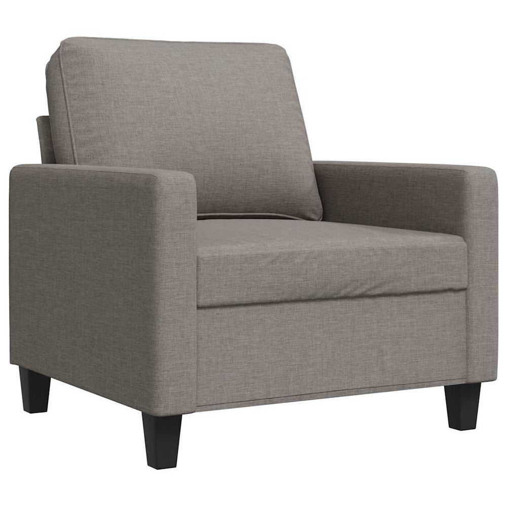 Sessel Taupe Stoff 60 cm