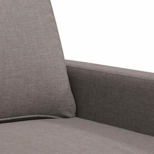 vidaXL Fauteuil Taupe 60 cm Tissu