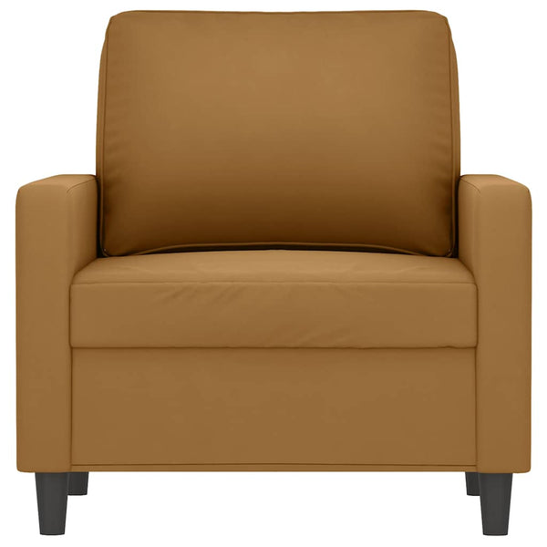 vidaXL Fauteuil marron 60 cm Velours