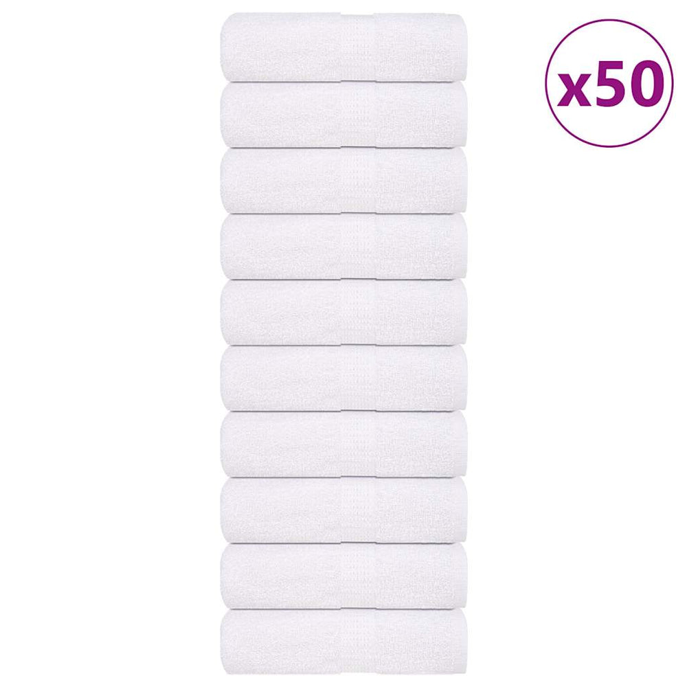 Waschtücher FROGN 50 Stk. Weiß 30x30 cm 360 g/m²