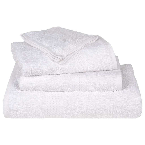 Gästetücher FROGN 2 Stk. Weiß 30x50 cm 360 g/m²