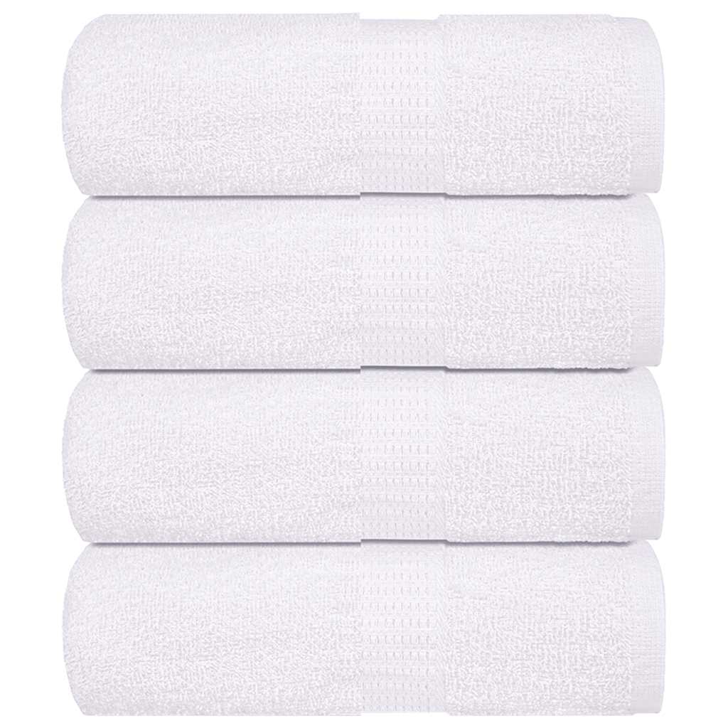 Gästetücher FROGN 4 Stk. Weiß 30x50 cm 360 g/m²