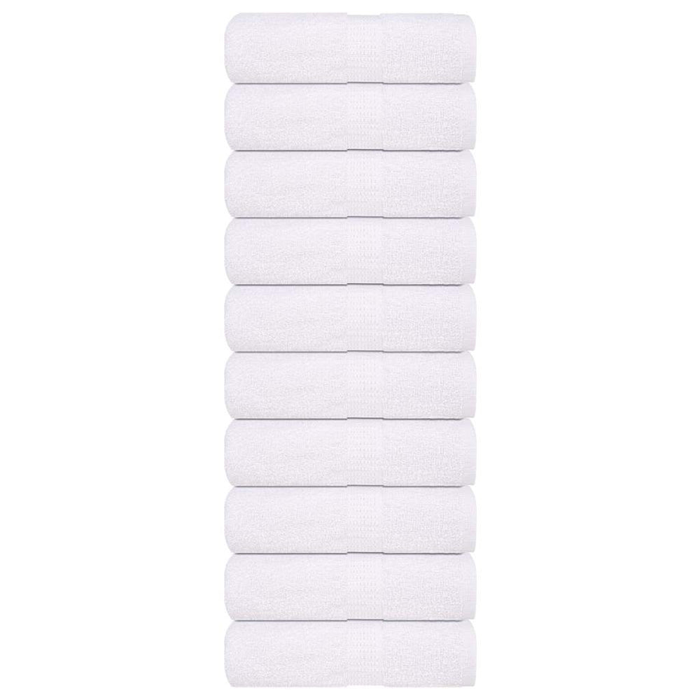 Gästetücher FROGN 10 Stk. Weiß 30x50 cm 360 g/m²