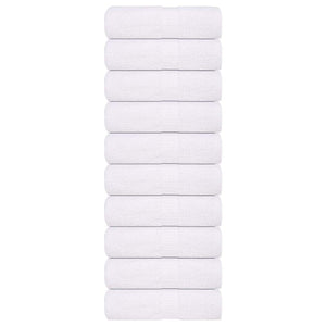 Gästetücher FROGN 10 Stk. Weiß 30x50 cm 360 g/m²