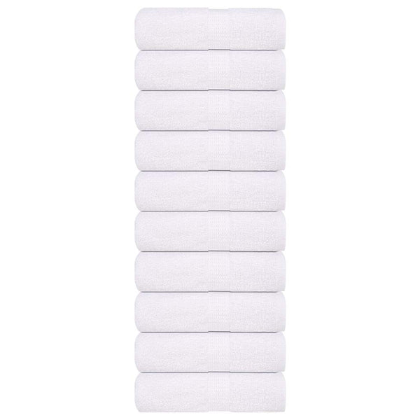 Gästetücher FROGN 10 Stk. Weiß 30x50 cm 360 g/m²