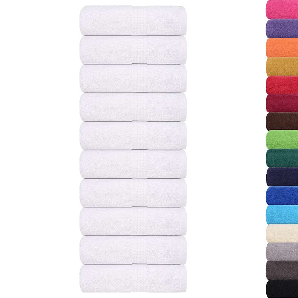 Gästetücher FROGN 50 Stk. Weiß 30x50 cm 360 g/m²