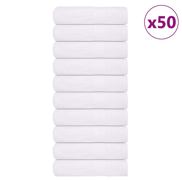 Handtücher FROGN 50 Stk. Weiß 50x100 cm 360 g/m²