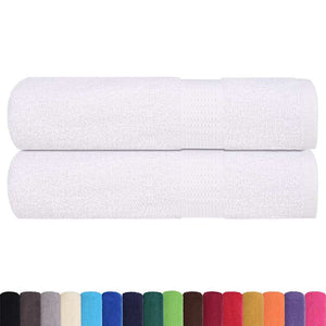 Duschtücher FROGN 2 Stk. Weiß 70x140 cm 360 g/m²