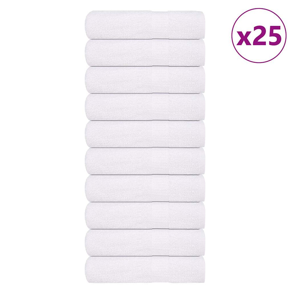 Badetücher FROGN 25 Stk. Weiß 100x150 cm 360 g/m²