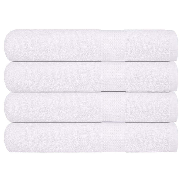 Saunatücher FROGN 4 Stk. Weiß 80x200 cm 360 g/m²