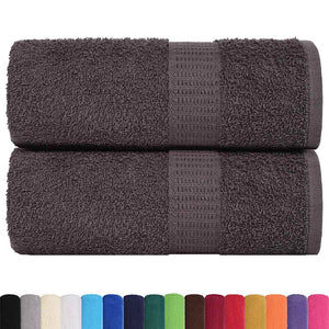 Waschlappen FROGN 2 Stk. Anthrazit 15x21 cm 360 g/m²