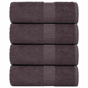 Waschlappen FROGN 4 Stk. Anthrazit 15x21 cm 360 g/m²