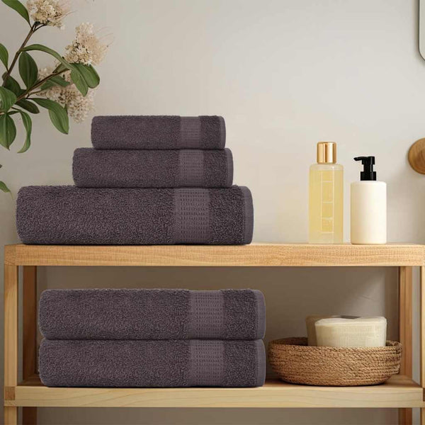 Waschlappen FROGN 50 Stk. Anthrazit 15x21 cm 360 g/m²