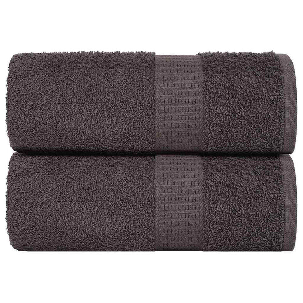 Waschtücher FROGN 2 Stk. Anthrazit 30x30 cm 360 g/m²