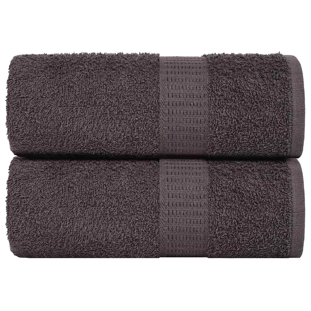 Waschtücher FROGN 2 Stk. Anthrazit 30x30 cm 360 g/m²