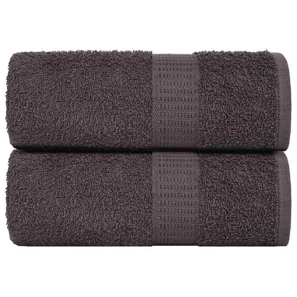 Waschtücher FROGN 2 Stk. Anthrazit 30x30 cm 360 g/m²