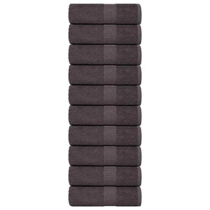 Waschtücher FROGN 10 Stk. Anthrazit 30x30 cm 360 g/m²