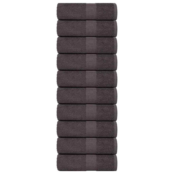 Waschtücher FROGN 10 Stk. Anthrazit 30x30 cm 360 g/m²